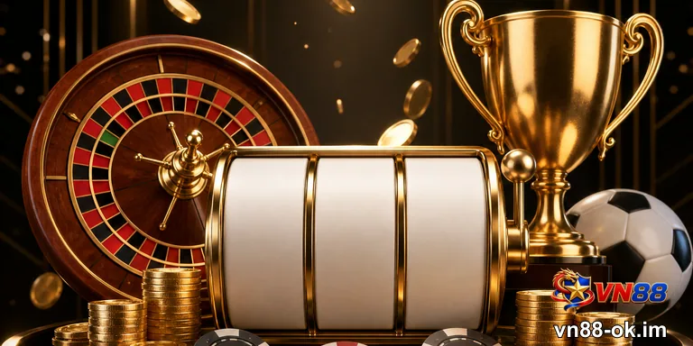 Giao diện bàn cược Poker chuyên nghiệp tại VN88